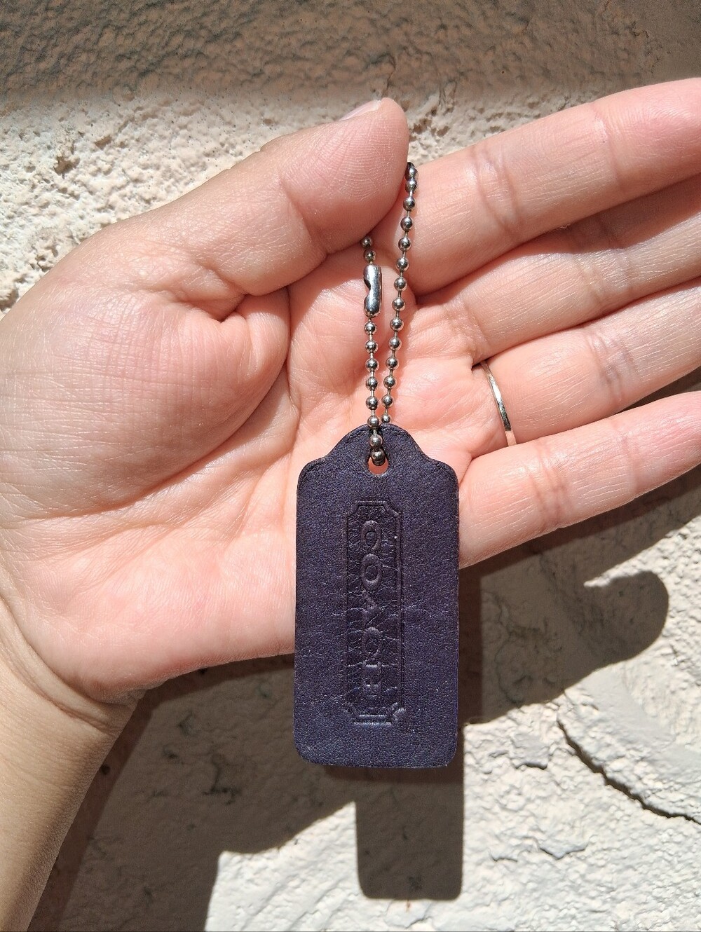 Vintage Coach "INK" hang Tag